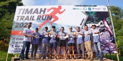 Peserta Rute Timah Trial Run 2023 Berharap PT Timah Tbk Kembali Gelar Event Lari 