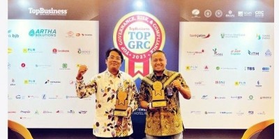 Top Banget, PT Timah Tbk Boyong Dua Penghargaan Dalam Top GRC Awards 2023 