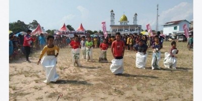 Tiga Desa di Bangka Barat Terima Bantuan PT Timah Tbk untuk Gelar Lomba Peringatan HUT ke-78 RI 