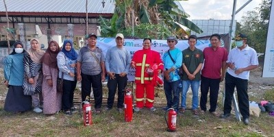 PT Timah Tbk Edukasi Penanggulangan Bencana di Desa Badau, Warga Rasakan Banyak Manfaat 