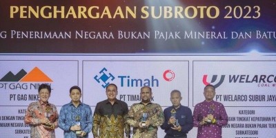 Kontribusi Pajak dan PNBP Terus Meningkat,  PT Timah Tbk Raih Penghargaan Subroto 2023