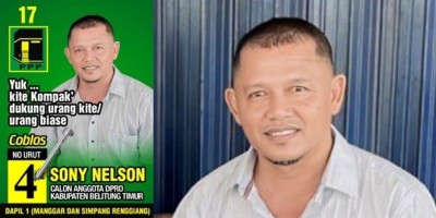 Sony Nelson, berharap bisa masuk Parlemen agar suaranya didengar, penerapan aturan dan pengawasan yang sebenarnya terhadap Aparatur di Beltim menjadi Fokusnya, jika dirinya terpilih.