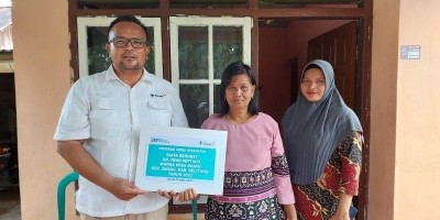 PT Timah Tbk Bantu Biaya Pengobatan Dua Warga Pulau Belitung