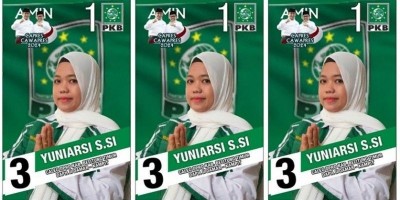 Yuniarsi S.Si. Caleg perempuan dari Kelapa Kampit, Perempuan di Belitung Timur harus juga bisa mewakili Aspirasi dari masyarakat.