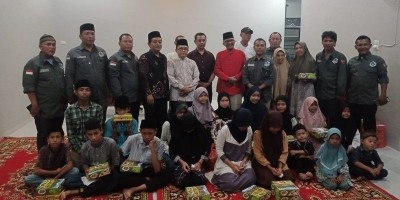 Tempati Kantor Baru, DPD PJS Sumut Santuni Anak Yatim dan Buka Puasa Bersama 